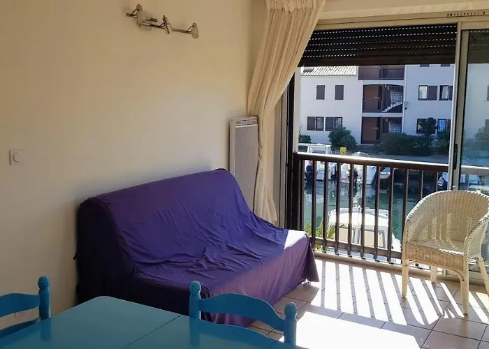 Appartement-marina Climatise 4 Couchages Avec Piscine 아파트 생시프리앙