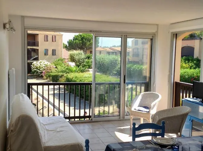 아파트 Appartement-marina Climatise 4 Couchages Avec Piscine 생시프리앙