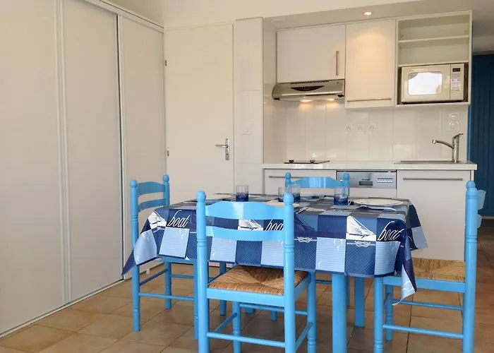 아파트 Appartement-marina Climatise 4 Couchages Avec Piscine 생시프리앙