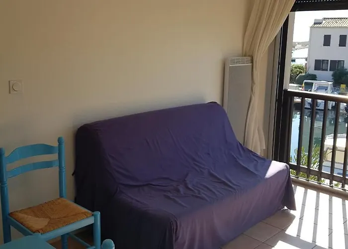 아파트 Appartement-marina Climatise 4 Couchages Avec Piscine 생시프리앙