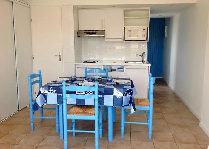 아파트 Appartement-marina Climatise 4 Couchages Avec Piscine 생시프리앙